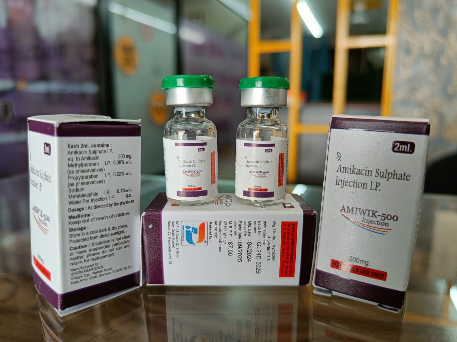 AMIWIK 500 INJ - Product Image