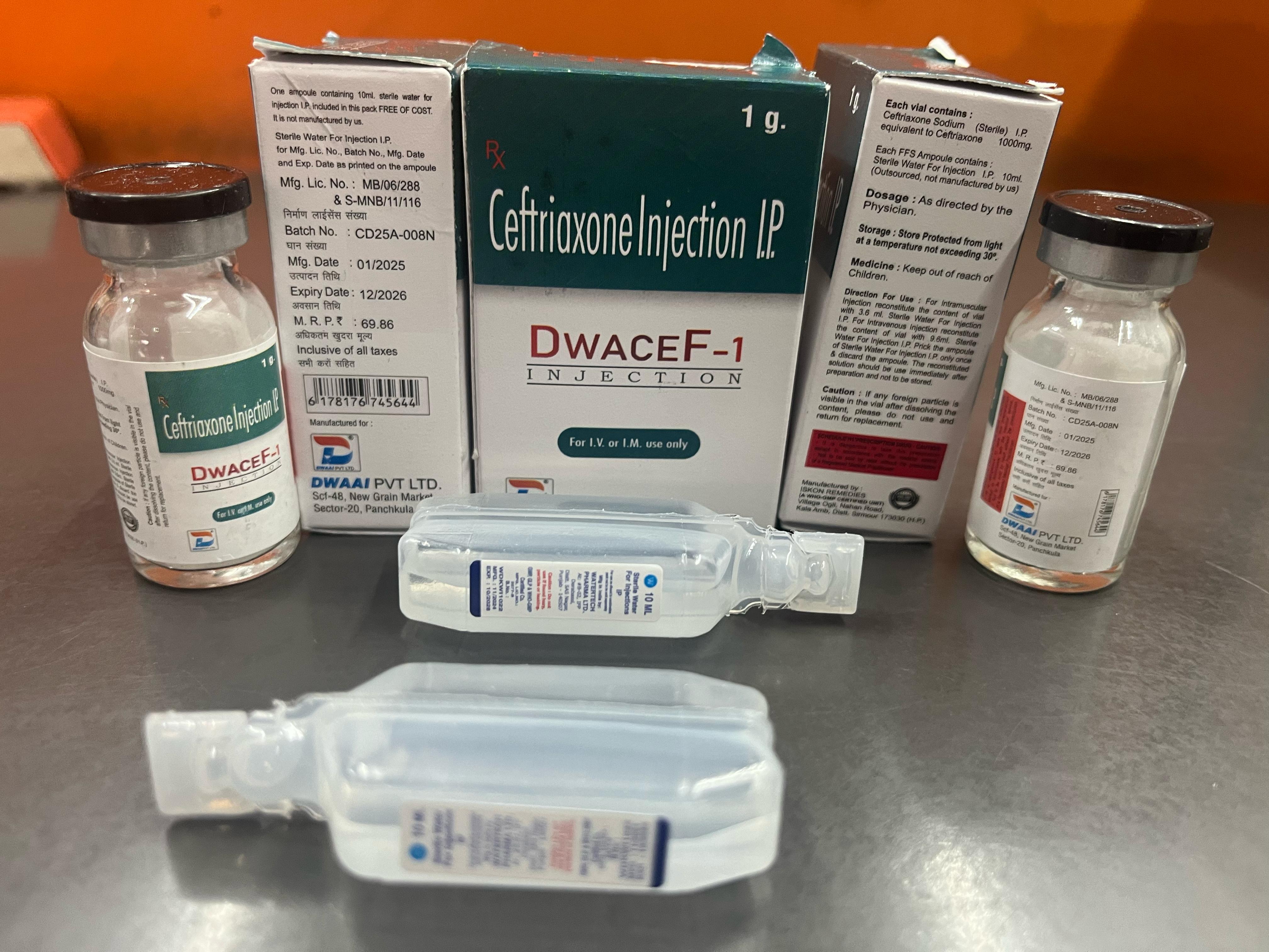 DWACEF-1 INJ - Product Image